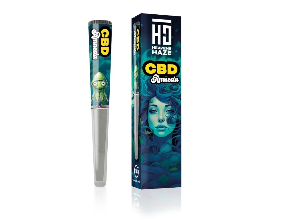Heavens Haze CBD Pre Roll Amnesia 1 g