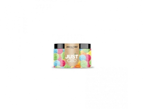 JustCBD gumové cukríky Smileys 250-500 mg