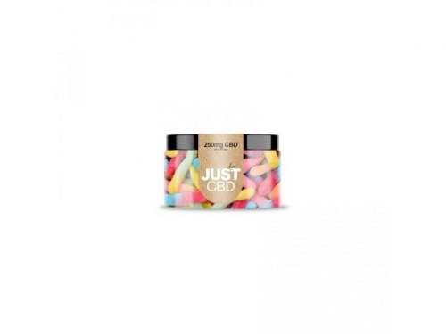 JustCBD Kyslé červíky 250-1000 mg CBD mg: 1000