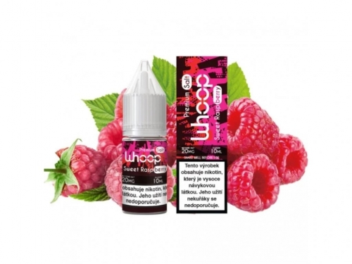 Whoop Sweet Raspberry 10ml - Soľný liquid Nikotín: 20mg