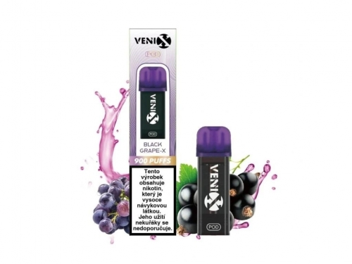 VENIX POD BLACK GRAPE-X 20mg/ml