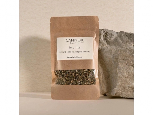 Cannor bylinná zmes IMUNITA  - Konope a Echinacea, 50g