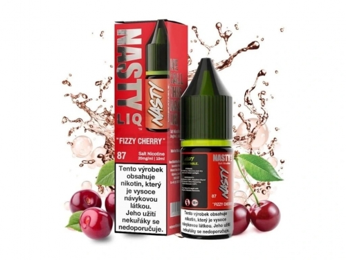 NASTY LIQ Fizzy Cherry 10ml - Soľný liquid Nikotín: 20mg