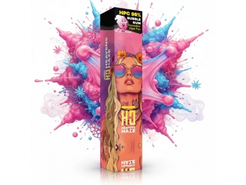 Heavens Haze HPC 98% Bubble Gum ? Jednorazov? vape ? 1 ml