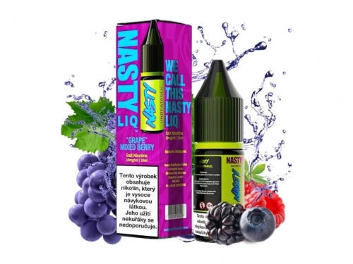 NASTY LIQ Grape Mixed Berry 10 ml - 20 mg