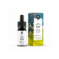 Hemnia CBD olej pre ma?ky 5 %, 500 mg, 10 ml